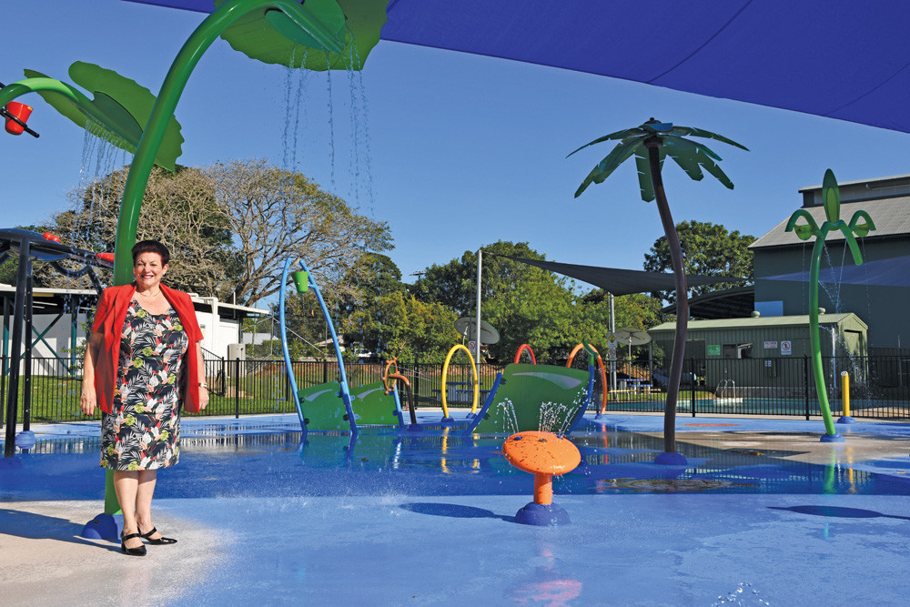 Mareeba Mayor Angela Toppin is inviting everyone to come along to the new Splash Park this Saturday