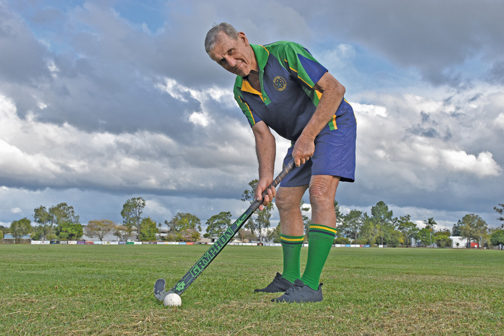 Allan Harris is off to Spain to play in the World Masters Hockey European Cup in the 75+ category.