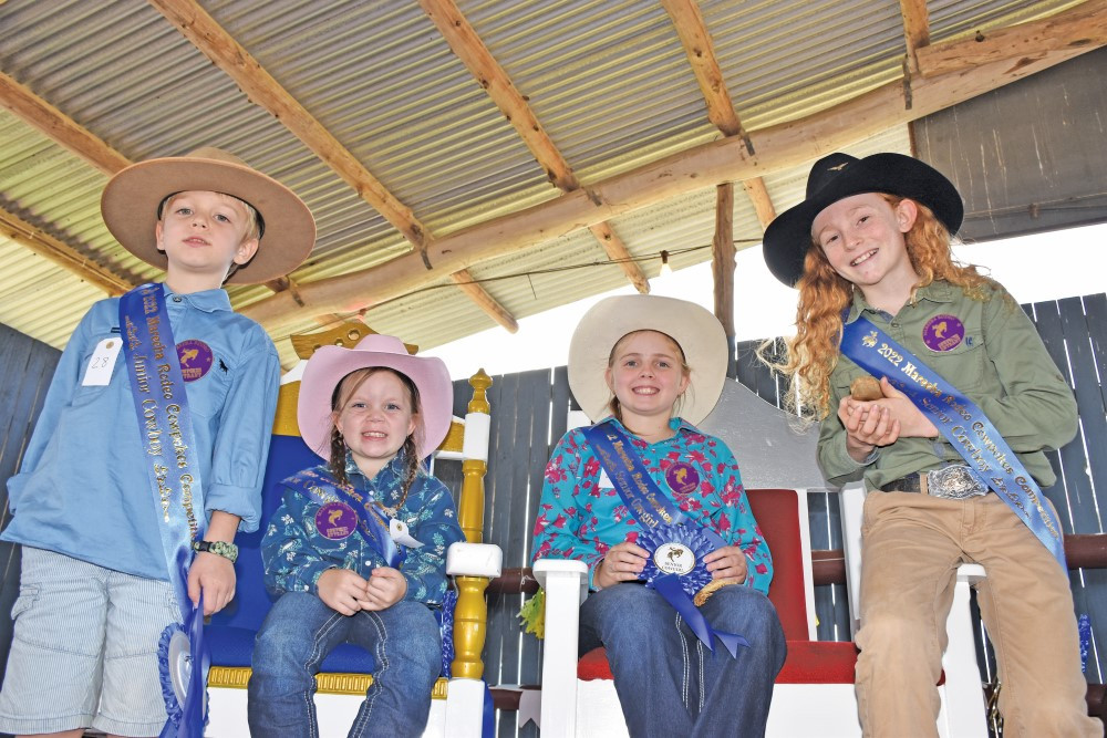 Young cowpokes gearing up - feature photo