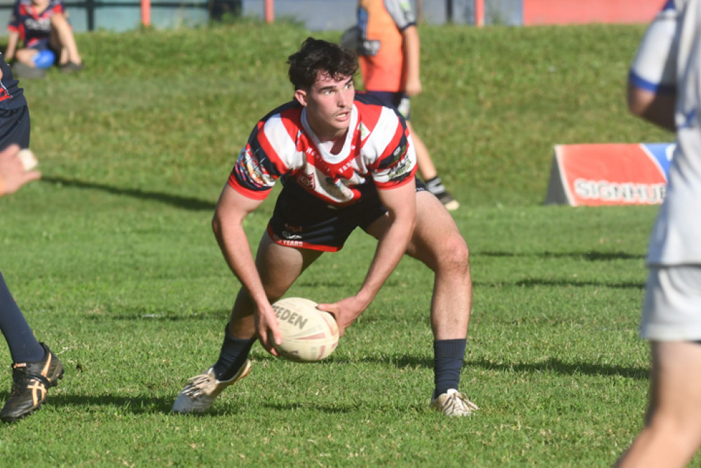 Roosters under 18 hooker Tait Coghlan impressed in his first grade debut on Sunday.