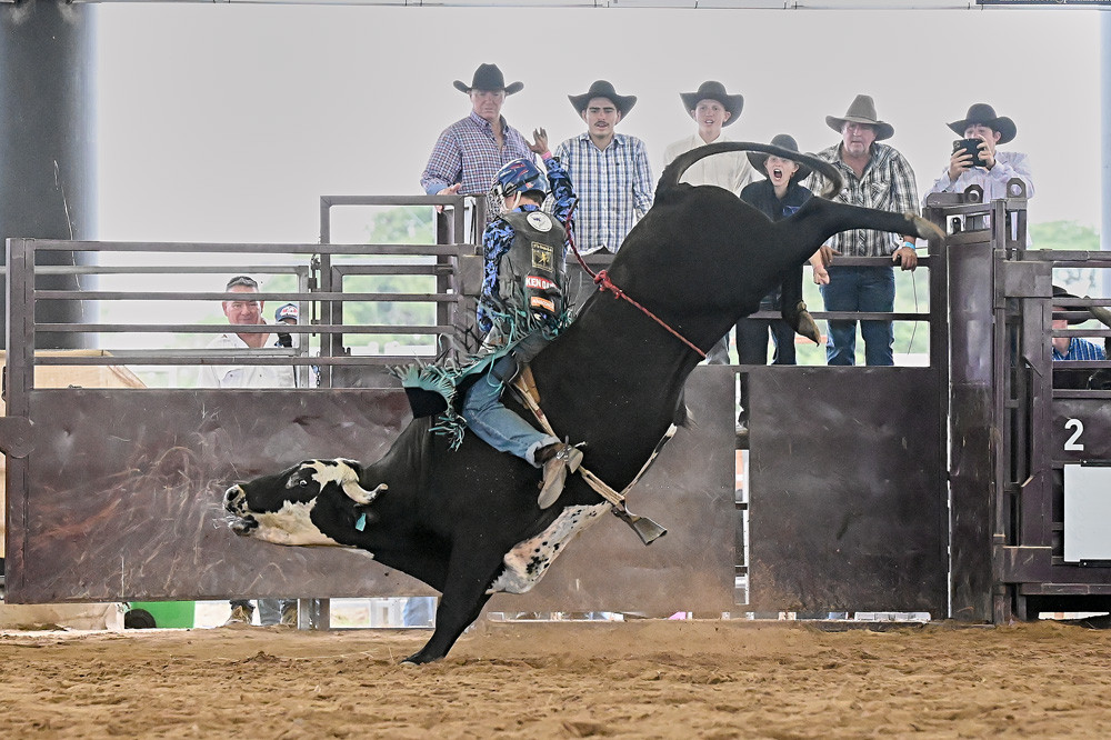 Tristan at Ingham Rodeo. (Maree Marsterson Photography)