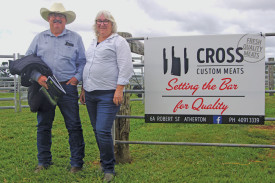 Paul and Gayle Swan of Beaudesert purchased Lot 76, a bull which they said will go home to complement their herd nicely.