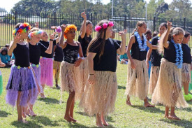 The young dancers were a hit at the NAIDOC Day celebrations last week.