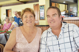 Ann and Ian Leighton at the celebratory luncheon.