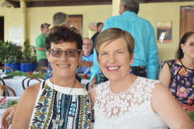 Pippa McLean (left) and Karen Denyer are proud to be volunteers at the cemetery.