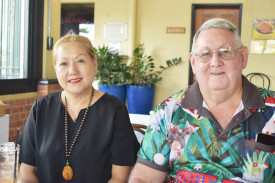 Helen Chen with Barry McElligott.