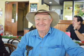 Long-time volunteer Doug Fox was celebrated at the lunch for his contribution.