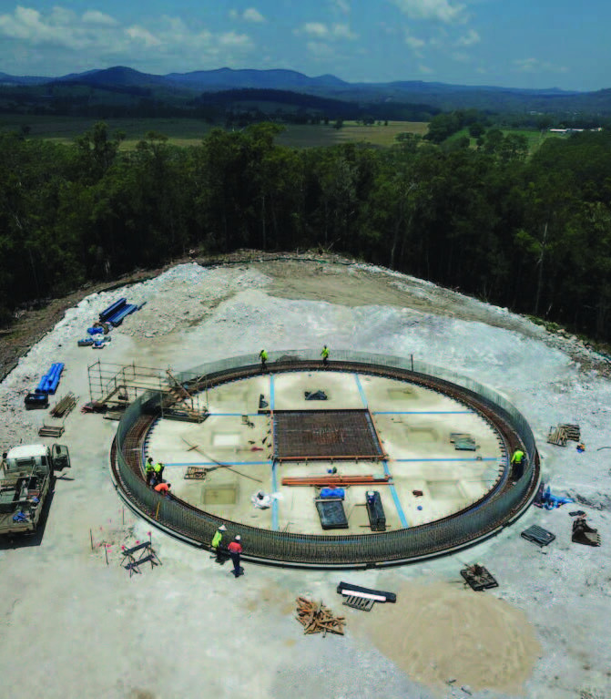The completion of the new Ravenshoe reservoir will add to the region’s water security.
