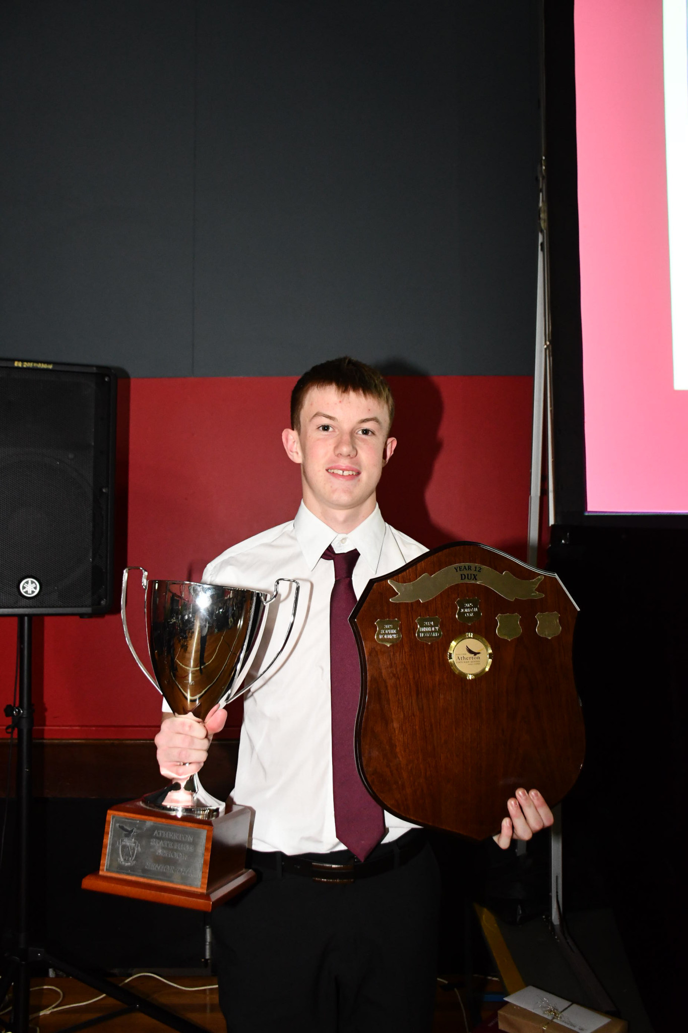 Year 12 Dux Jordan Cox.