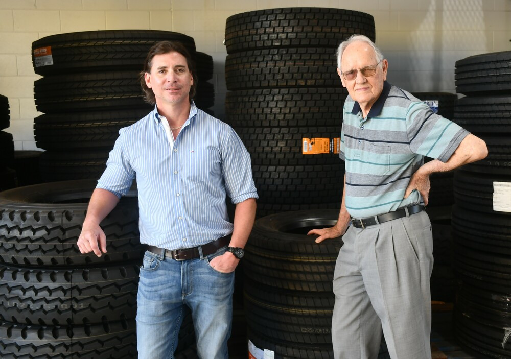 Leon Trentin and Don Scheffler have watched their family business grow over the years.