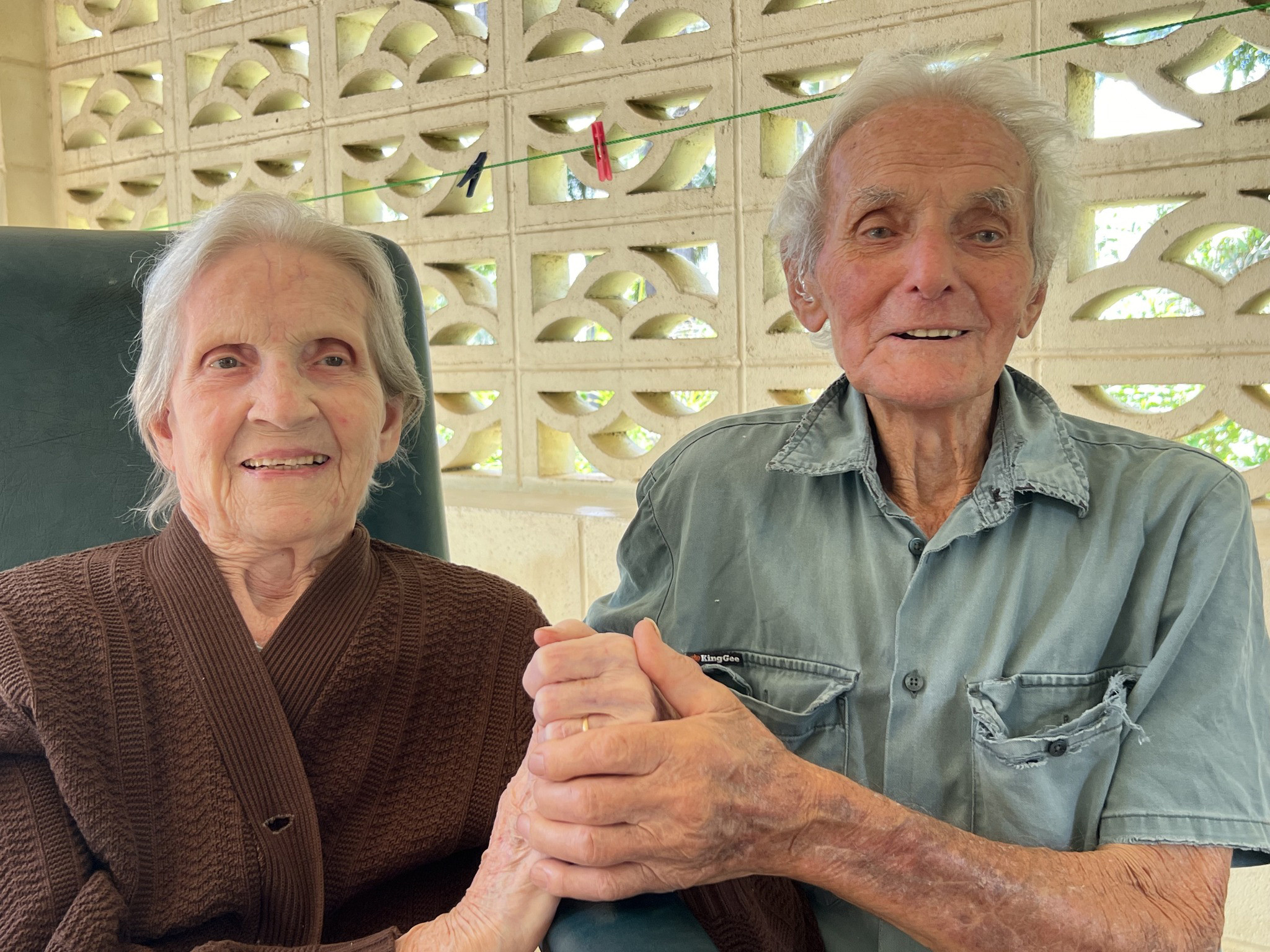 Adelaide and Andy (photo courtesy of FB page Mareeba History).