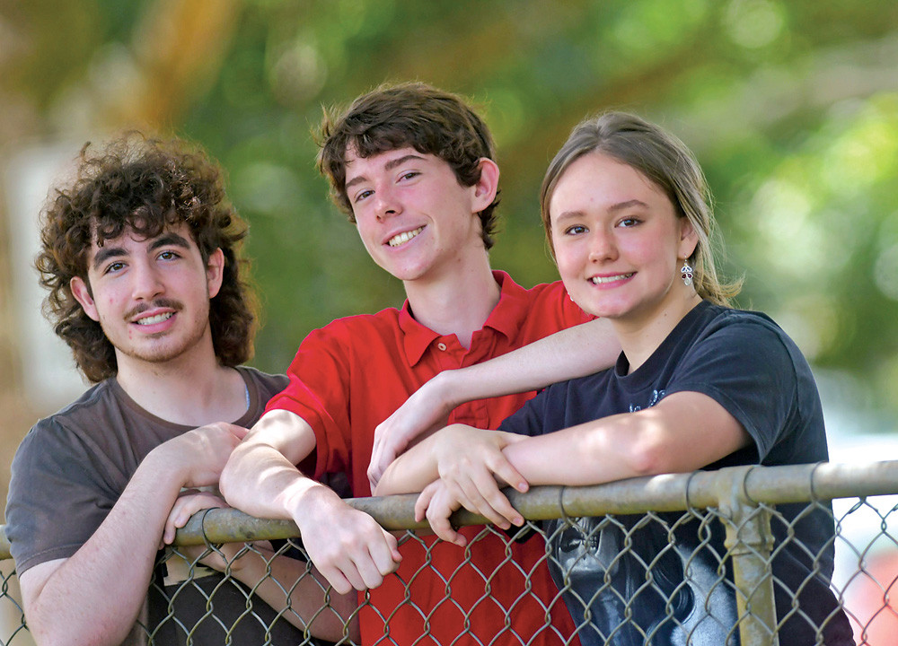Arlo Lockwood, Niall Hickey and Cassandra Easton received the top three ATAR scores in their cohort at Malanda High.