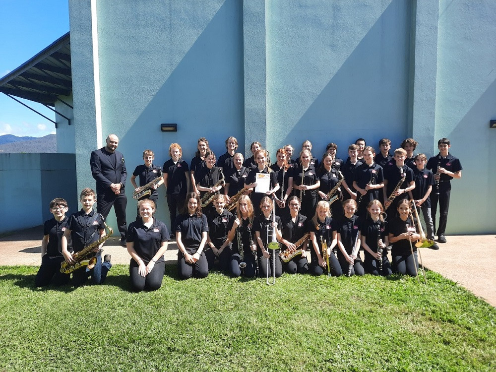 Atherton State High School concert band competed at the second regional heat of Fanfare on Sunday.