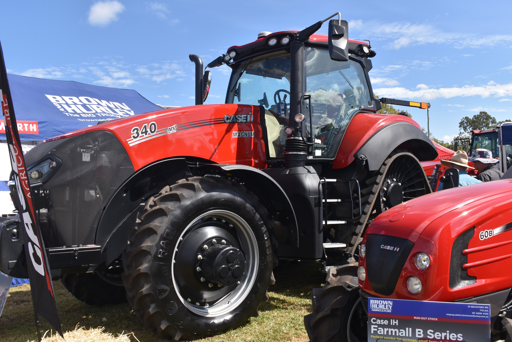Some of the impressive machinery showcased at the three-day event which attracted around 15,000 people.