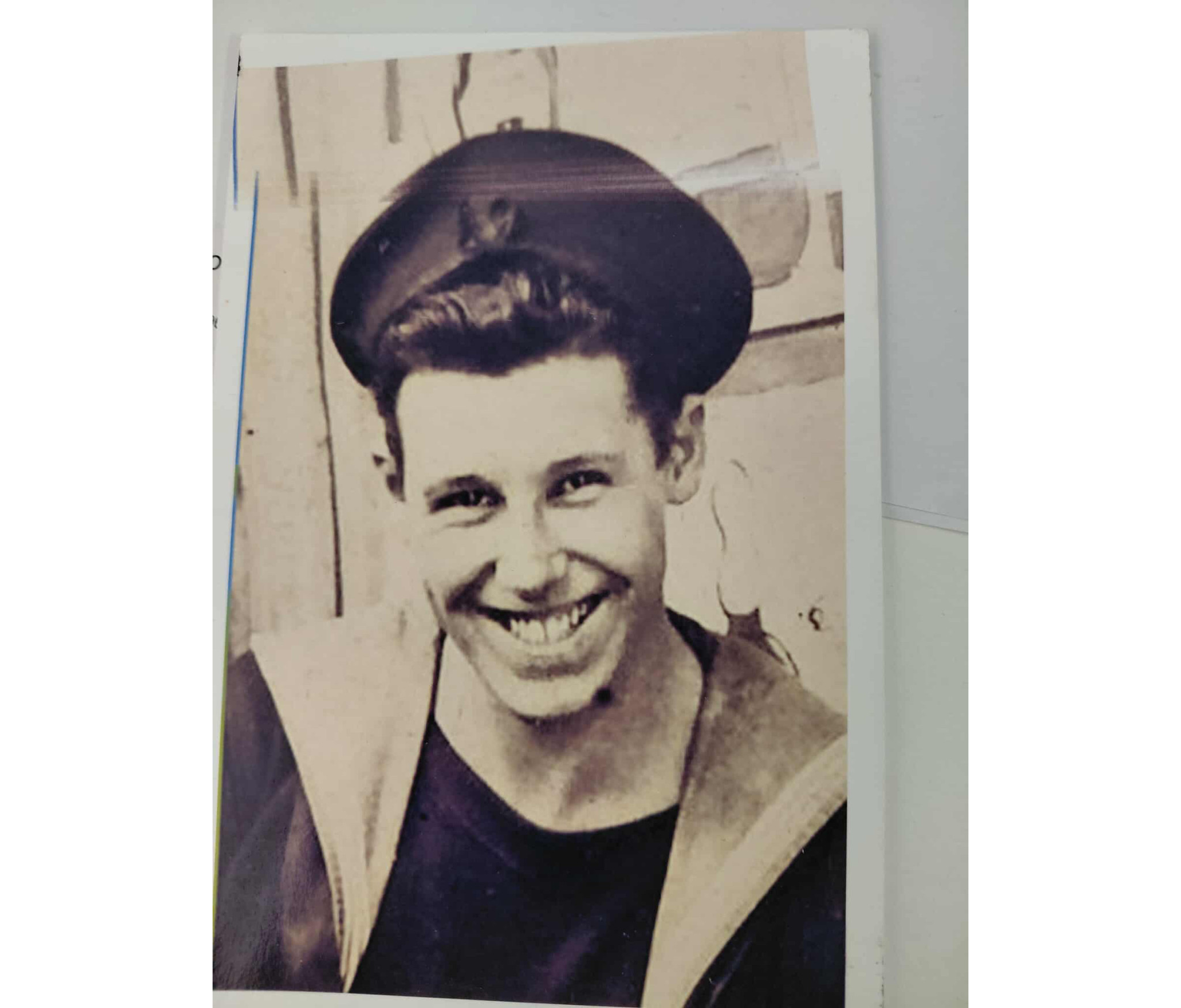 Gordon during his service for the Royal Navy in World War II.