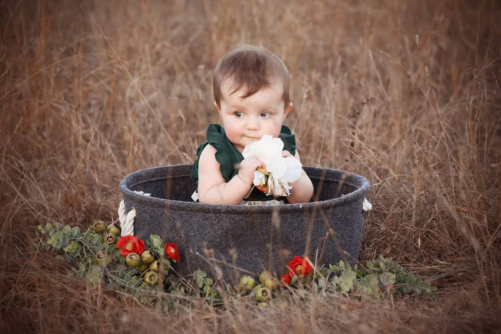 Archer Raymond loved her very first Christmas on Kimba station last year