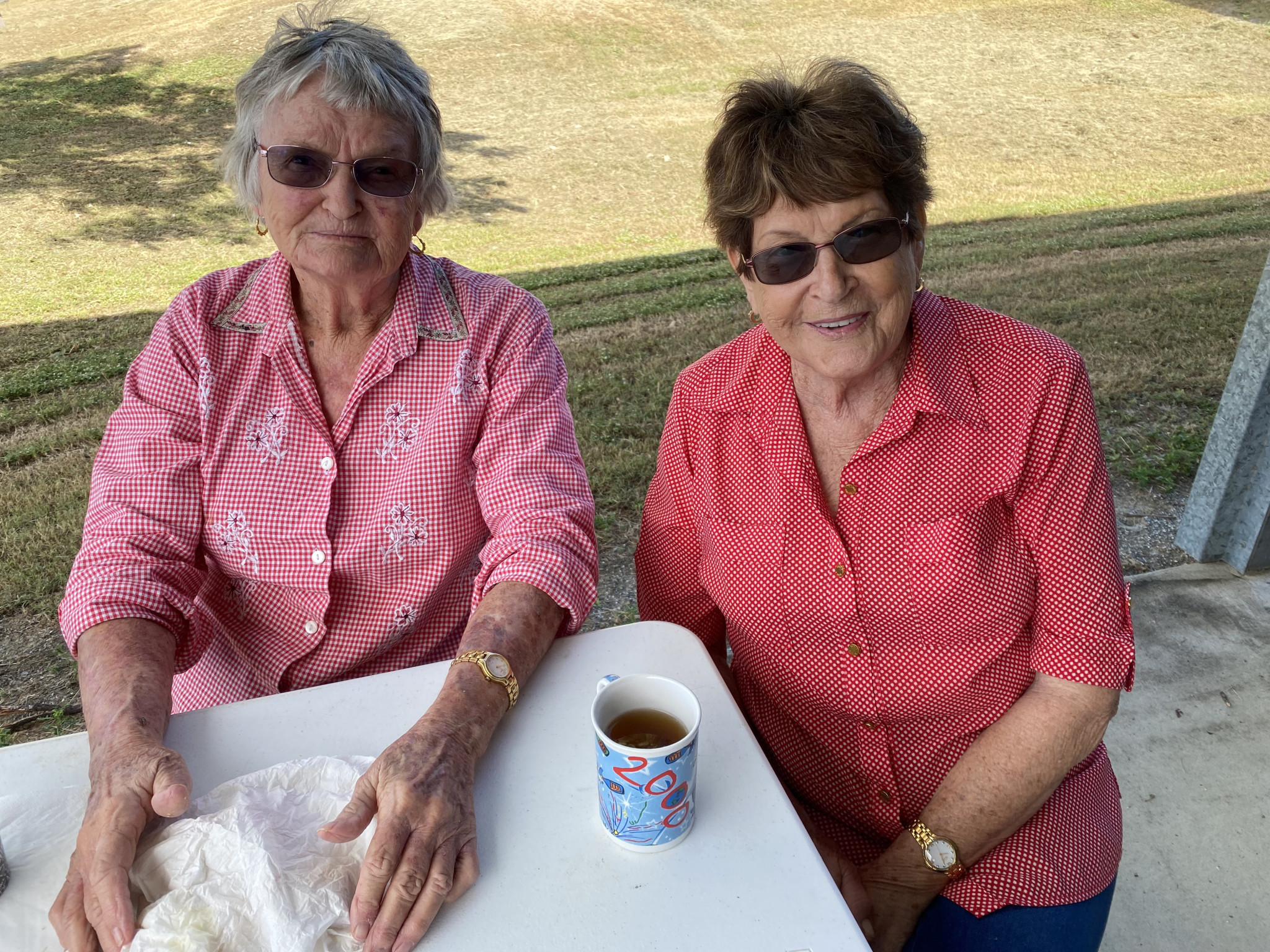 Lyn Pedersen and Lorraine Pedracini.