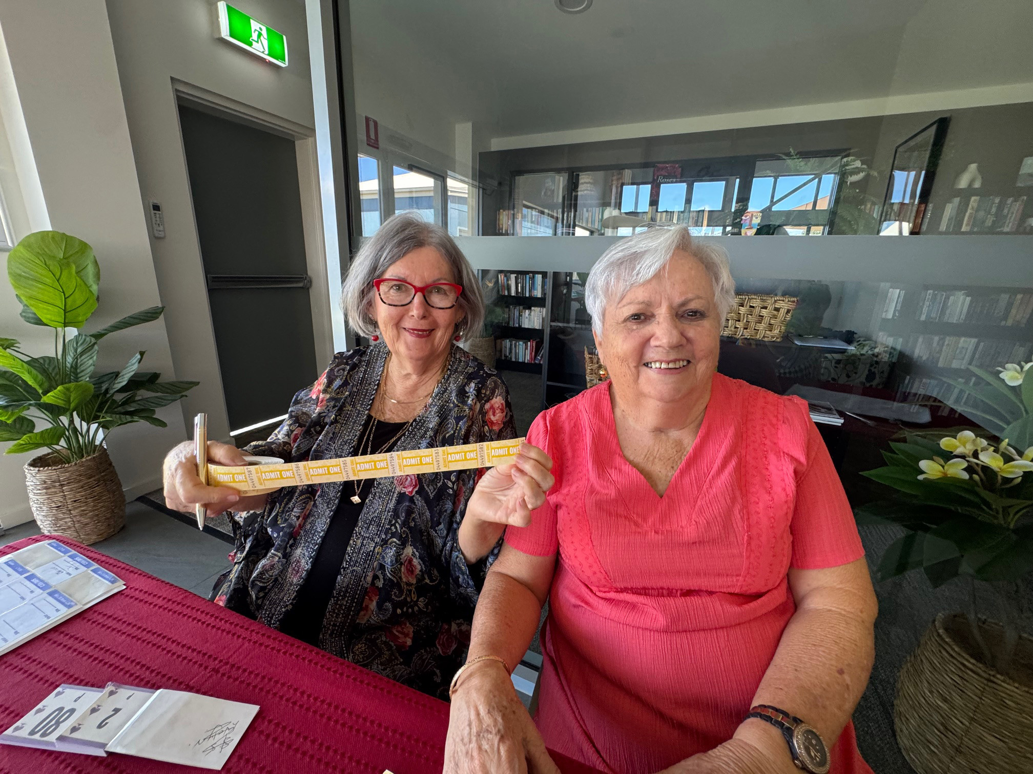 Anwen Hughes and Lyn Dyer.