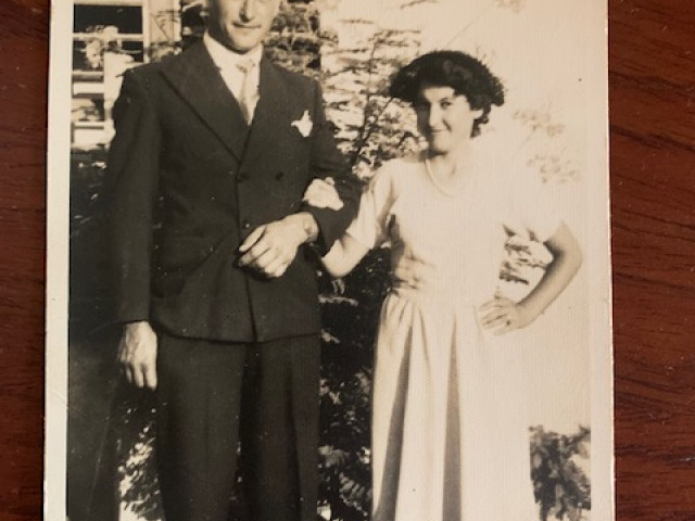 Tito and Anna as a young couple.