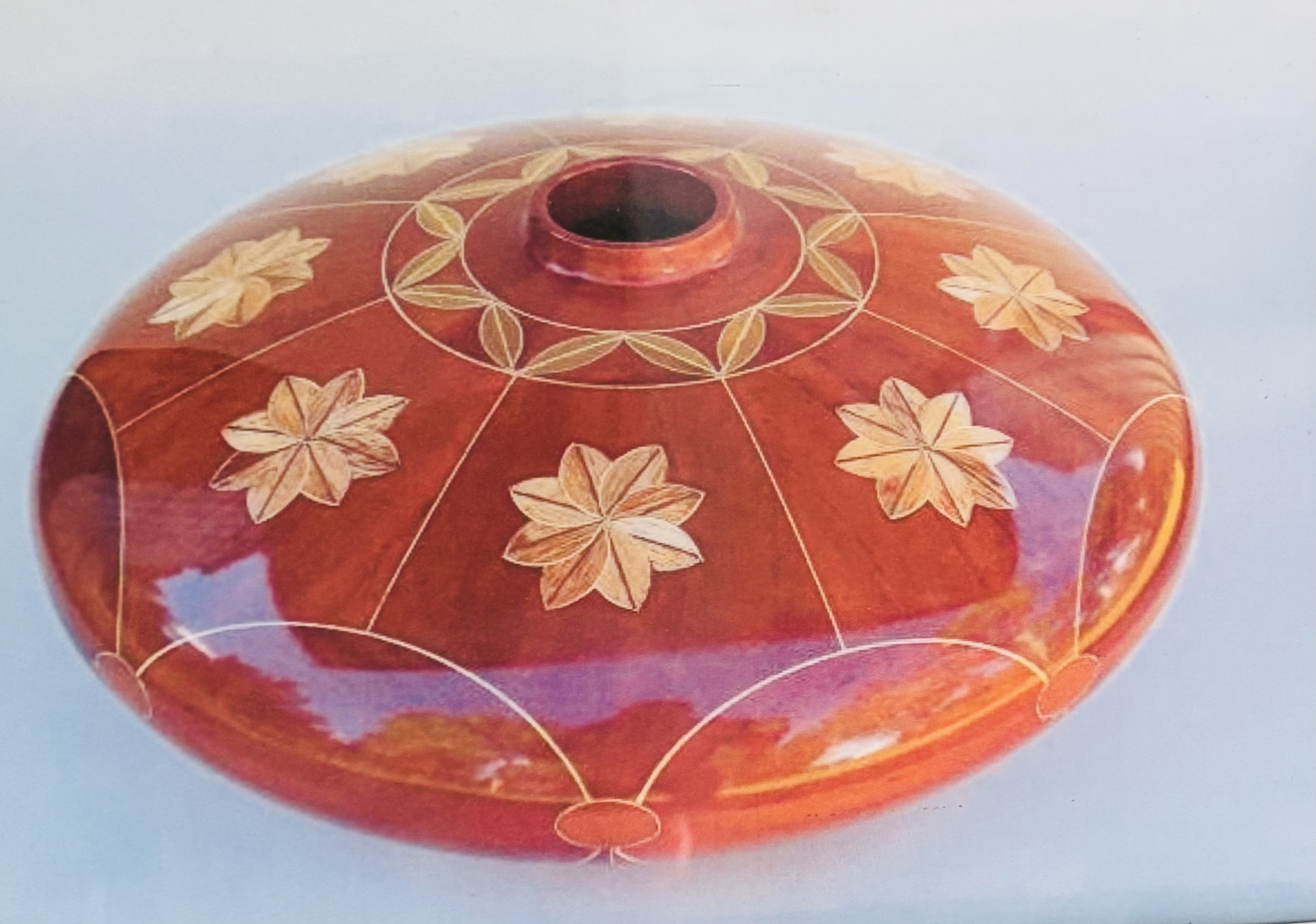 One of Jim’s award-winning bowls.