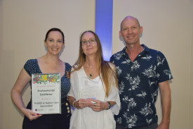 Wildlife and Raptor Care Queensland was named awarded the Environmental Excellence Award