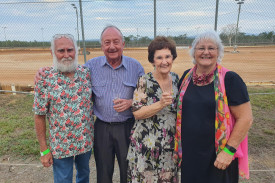 Harry Adams, Vitto and Lin Cuzzubbo and Ann Adams