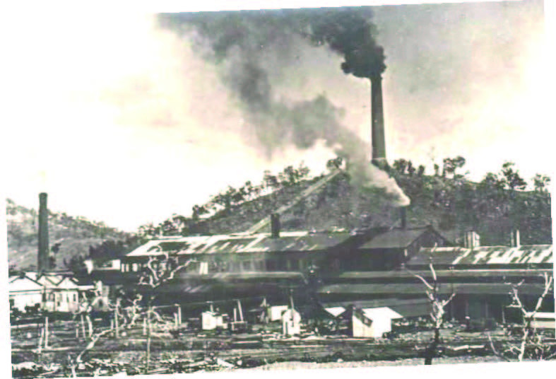 The smelters in its heyday in the early 1900s.