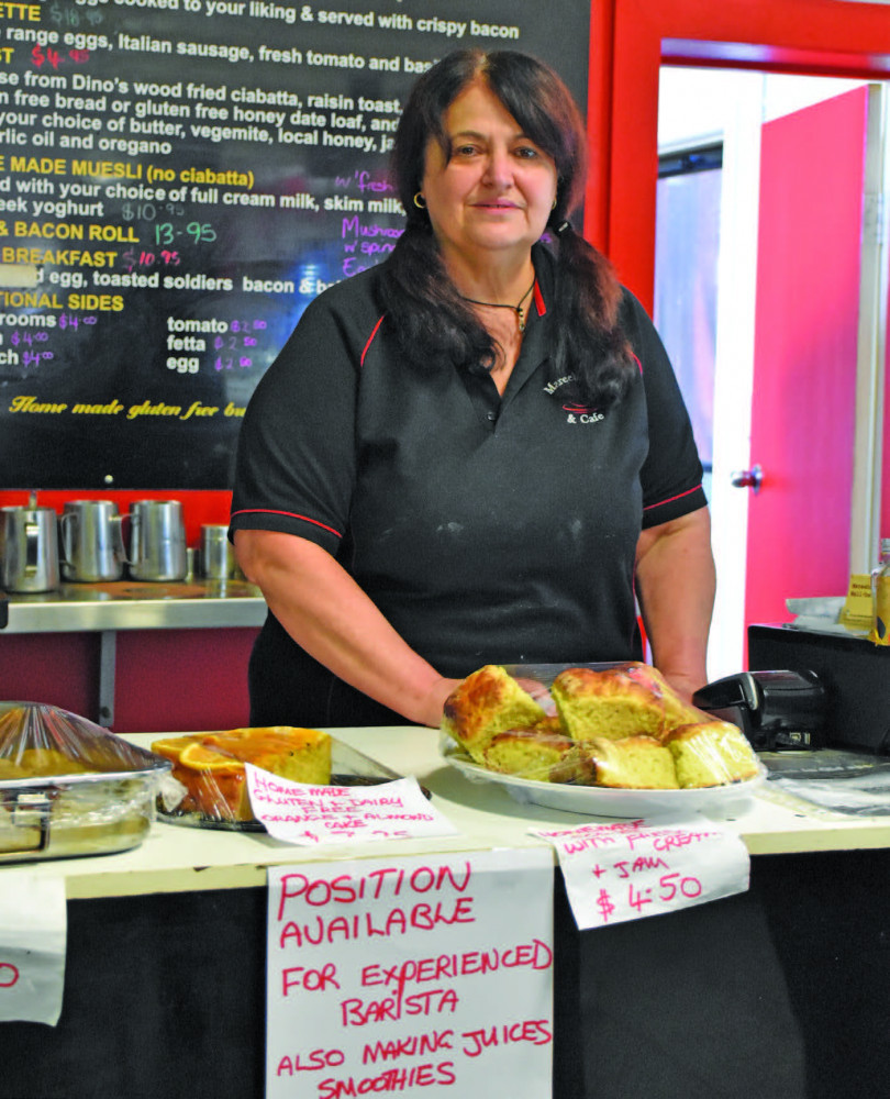 Mareeba Deli and Wellbeing Café manager Angelina Della Bosca said she had struggled to find baristas over the past few months.