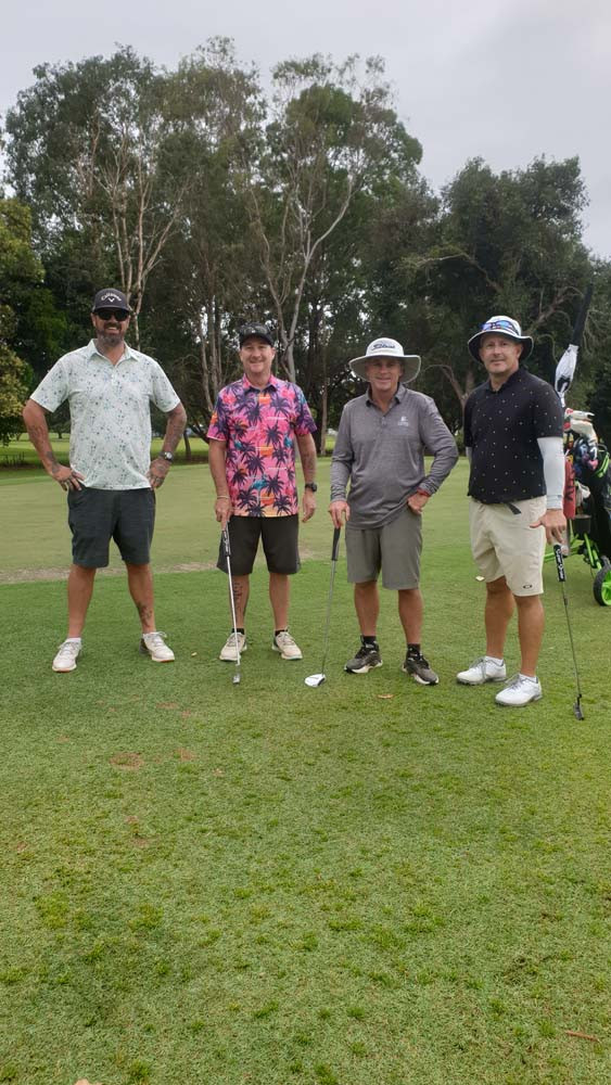 Golfers from near and far attended the event.