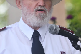 Guest Speak Major Peter Townsend of the Salvation Army