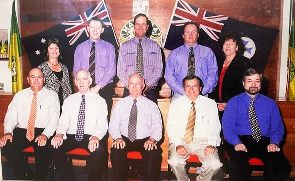 Mareeba Shire Council in 2007, led by Mick Borzi.