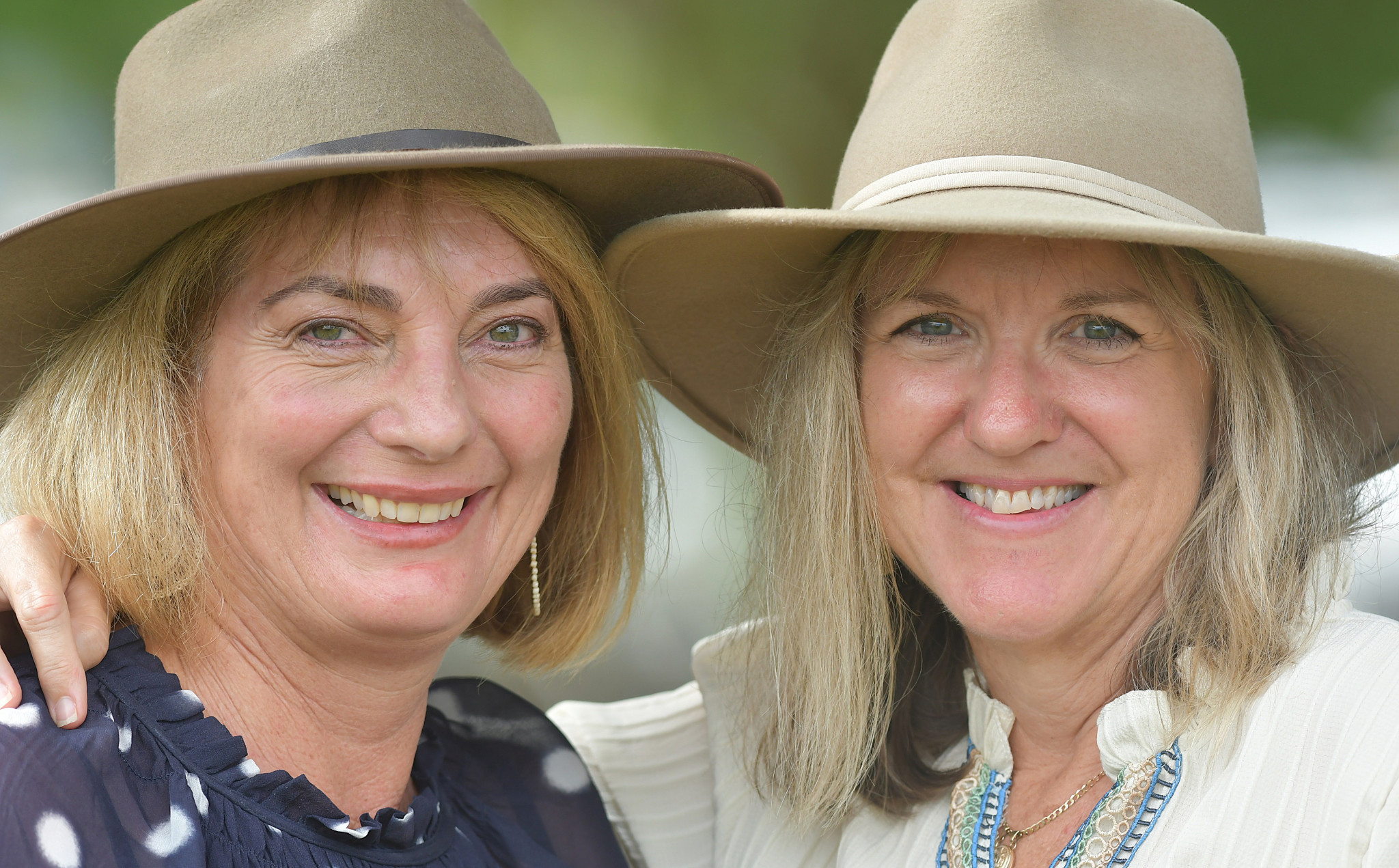 Sandra Lamperd (left) and Annette Graves.