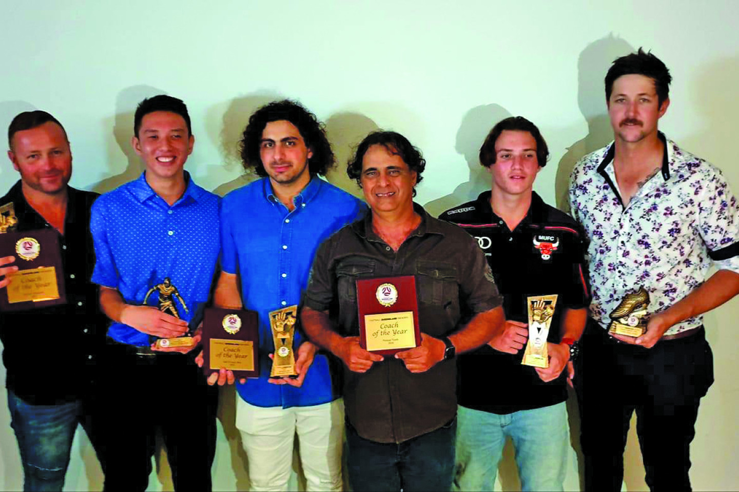 Mareeba Bulls players and coaches won a swag of awards on Saturday night at the FNQ Football awards presentation.