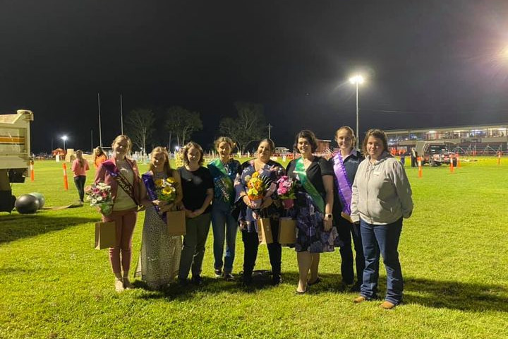 AMBASSADORS: The Atherton Show lit up the night last Monday and Tuesday with shows, rides and competitions all being held including the Atherton Showgirl competition.