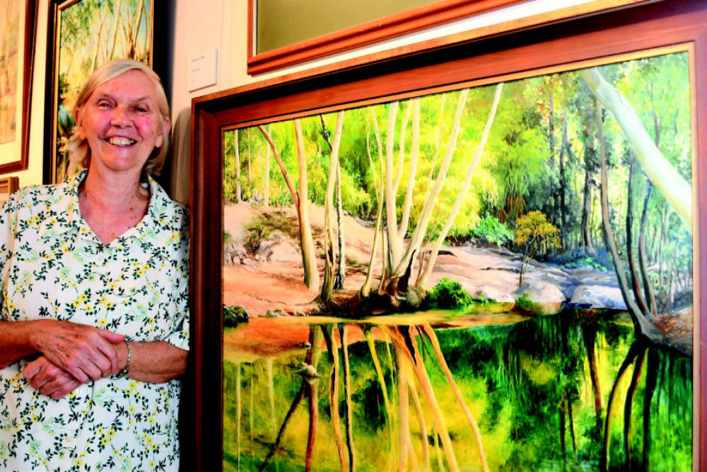 Artist Winsome Board is celebrating 60 plus years of art at her new exhibition.