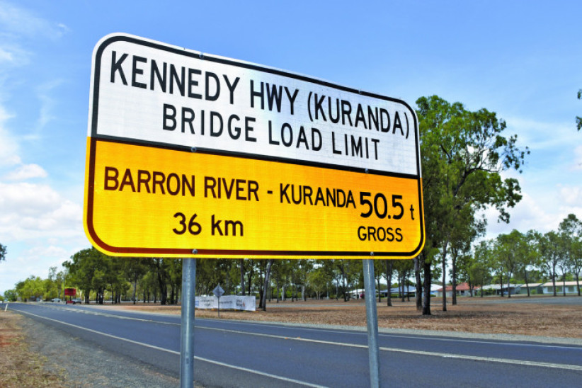 Locals are worried the Barron River Bridge may soon be reduced to a 20 tonne limit.