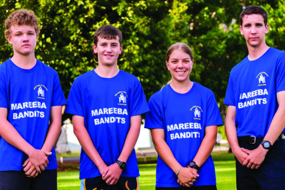 Mareeba junior players Will Hanlon, Ryan Jaszczyszyn, Brooke Butler and Angus Campman have all been selected for representative duties. PHOTO BY PETER ROY.