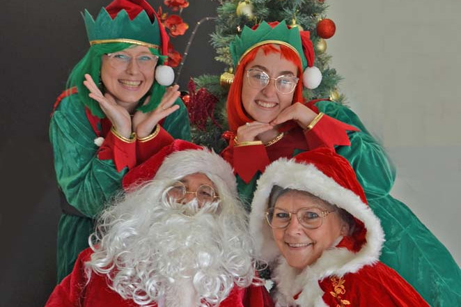 Santa, Mrs Claus and their Elves are excited to visit Mareeba this Friday night.