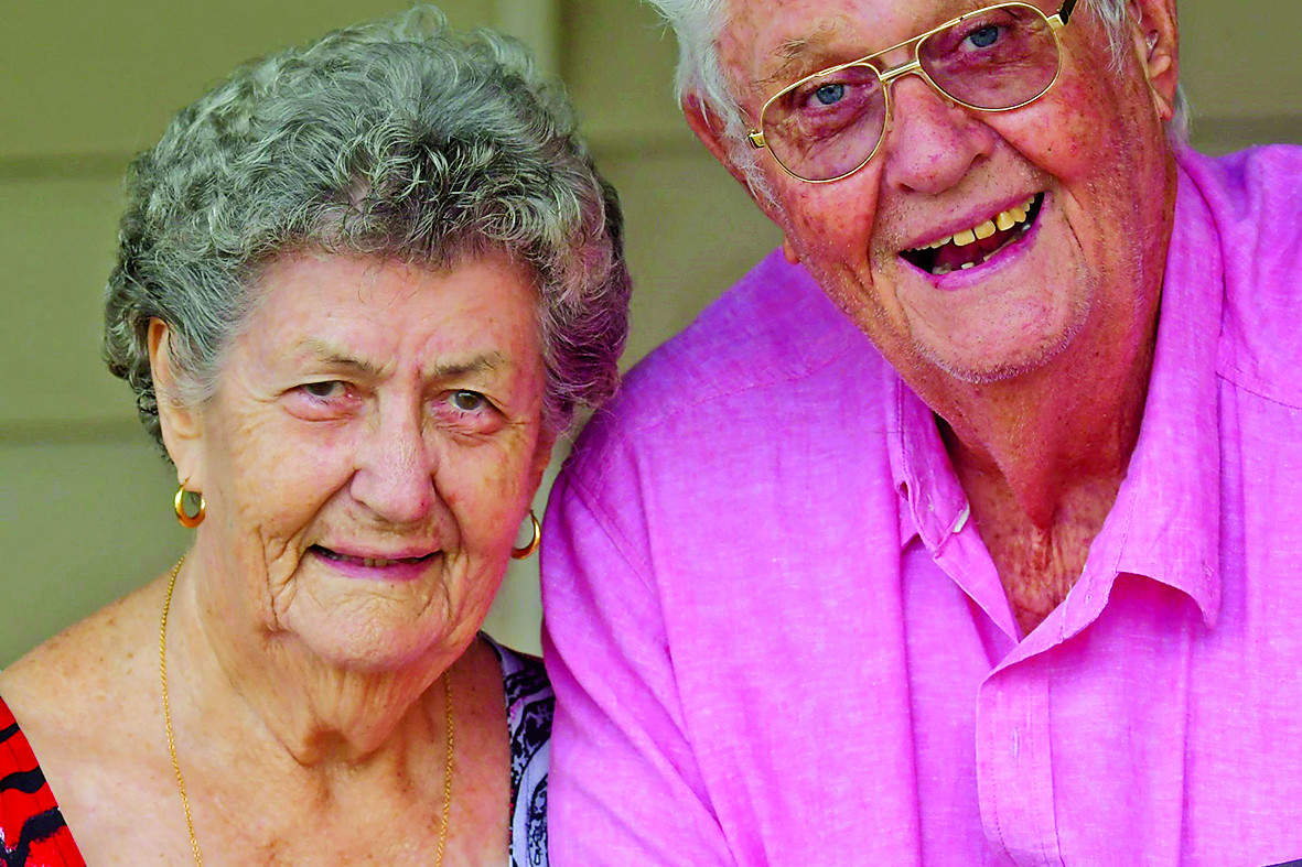 The two surviving siblings from Victor and Flo Borghero's family of 10 children, Lawrie Borghero, Atherton and Elva Ebrington, Cairns, welcomed around 60 relatives from all over Australia to a reunion in Atherton last month.