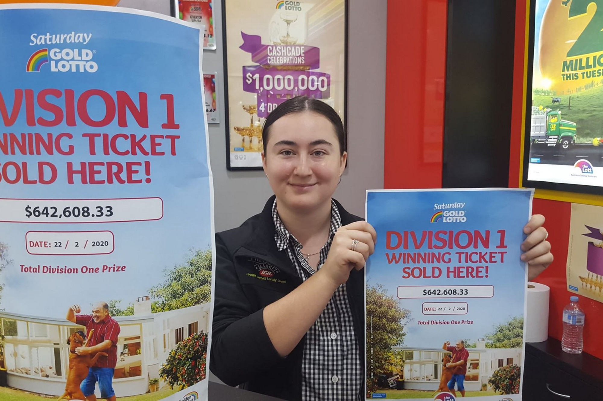 Tablelands woman is now over a half-million dollars richer - feature photo