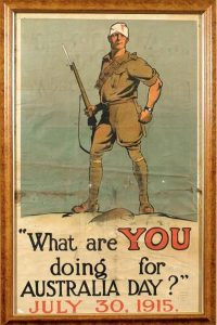 Australia day poster 1915