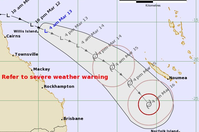 Tropical Cyclone predicted to form off Queensland today - feature photo