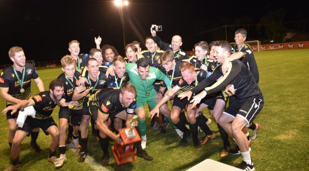 A final minute showing put The Edge Hill United Tigers ahead to clinch the Mens Premier Grand Final two years in a row