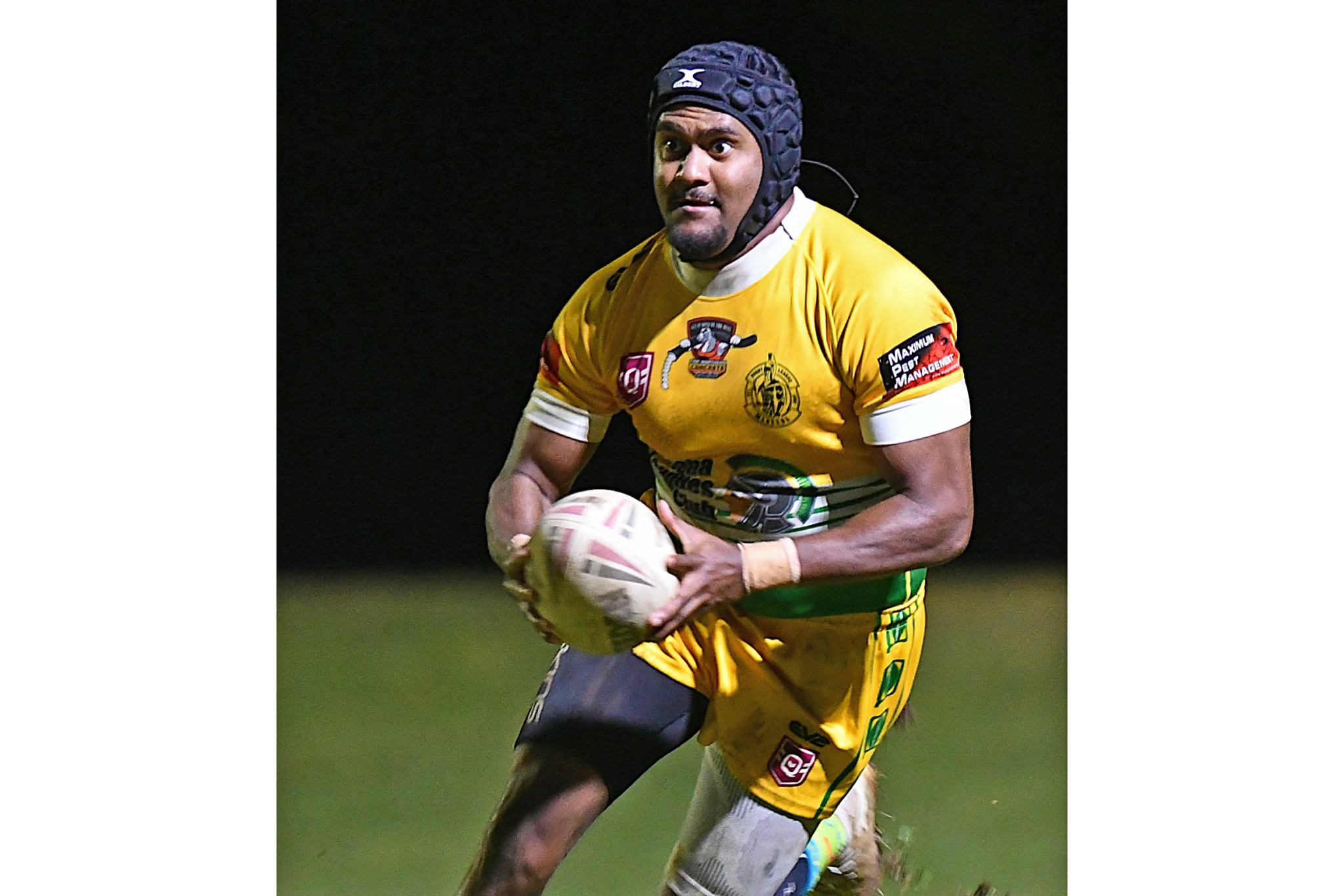 Gladiators' Bronson Ryan is one of three Tablelands players up for the Male Gold Medal after scoring 28 tries this season.