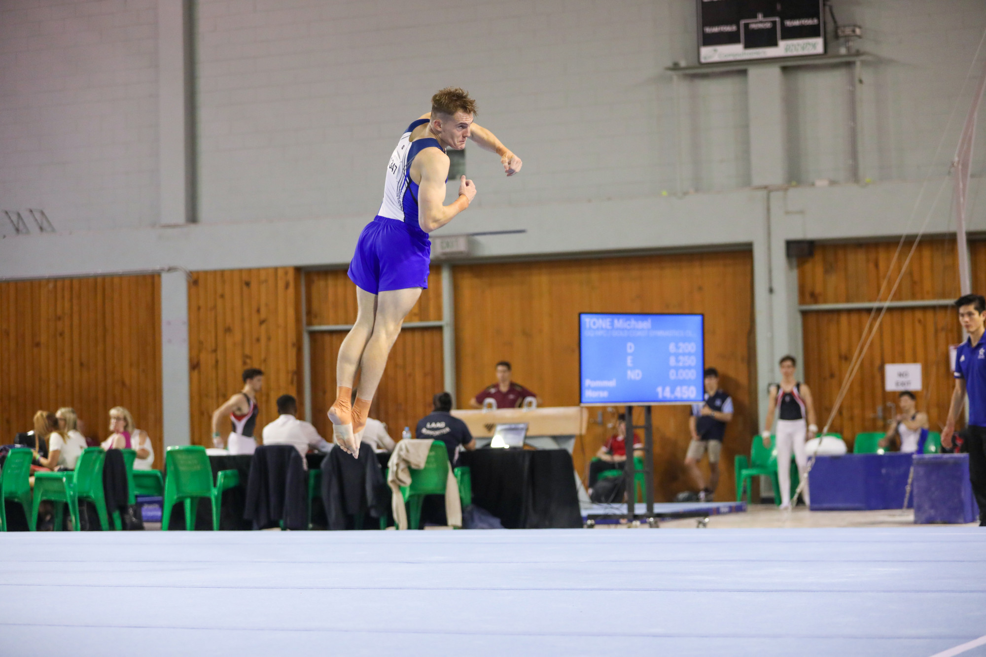 Mareeba local Callum McCarthy has smashed into the recent Queensland Gymnastics State Championships placing first in two of his events.