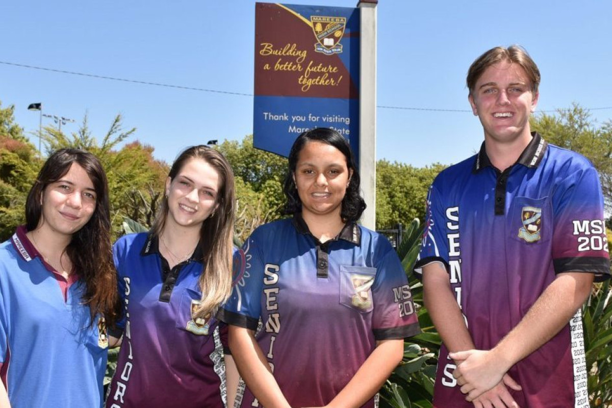 Uni offers: Students like Clayre Girgenti, Ashleigh Downing, Gullara McInnes and Kyle Hastie at Mareeba State High School have jumped on the chance to get into university with their early offers.