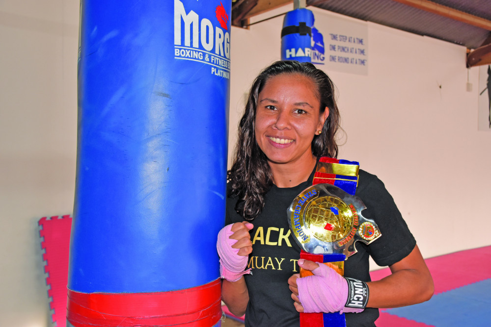 SUCCESS: Tandia Singleton has become Queensland’s second Muay Thai Australia Champion after winning her recent featherweight match up.