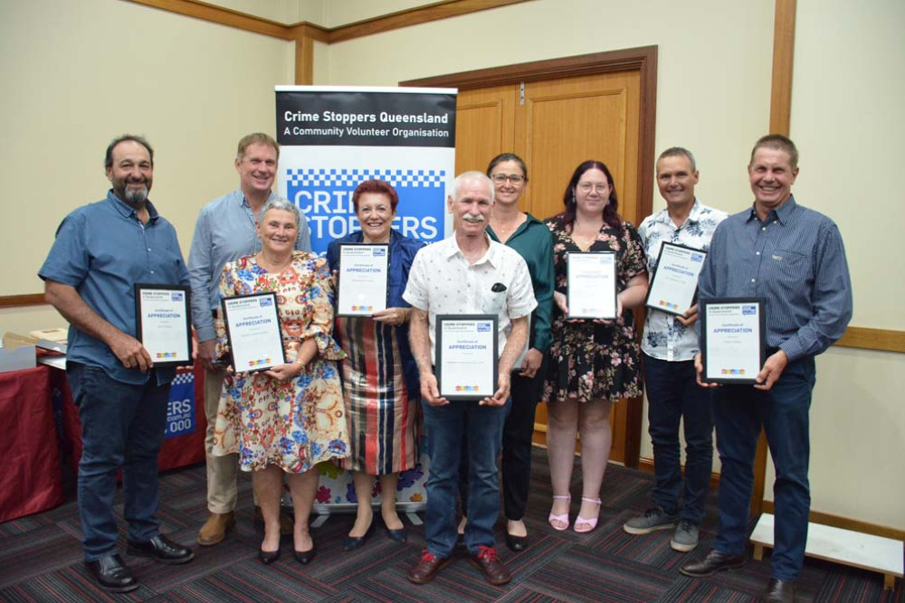 Local volunteers were recognised for their extraordinary efforts over the year.