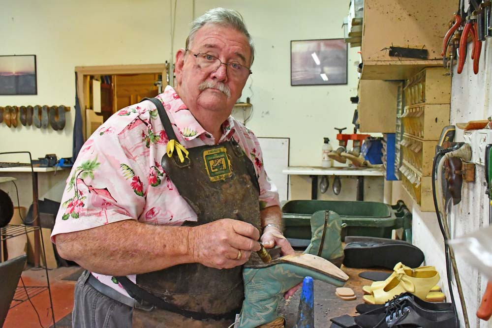 “The Sole Man” Lloyd Howarth has officially closed up shop after 27 years of servicing the Atherton.