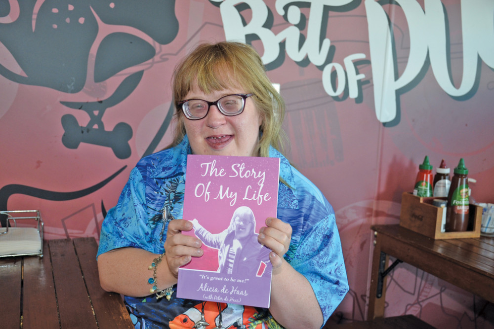 Local girl Alicia de Haas has officially released her new book “The Story of My Life”.